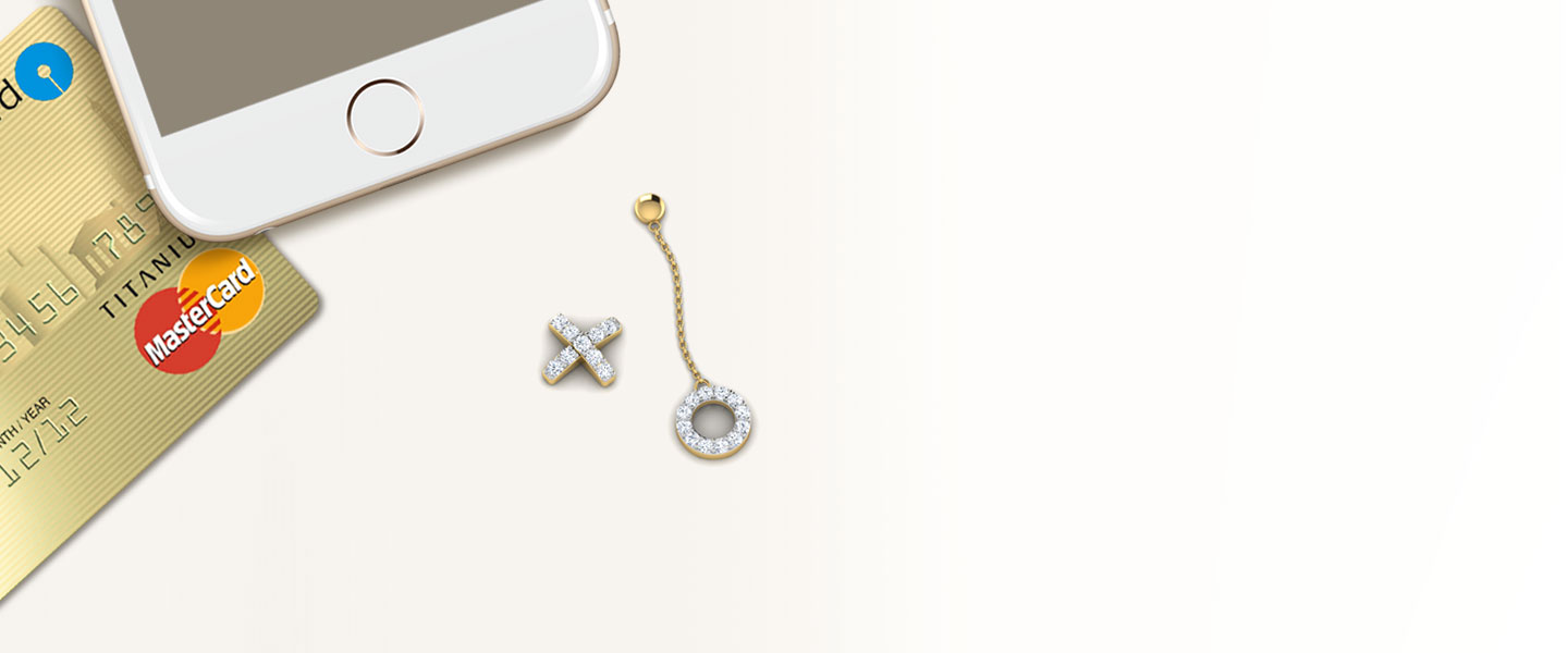 X & O Mismatched Earrings