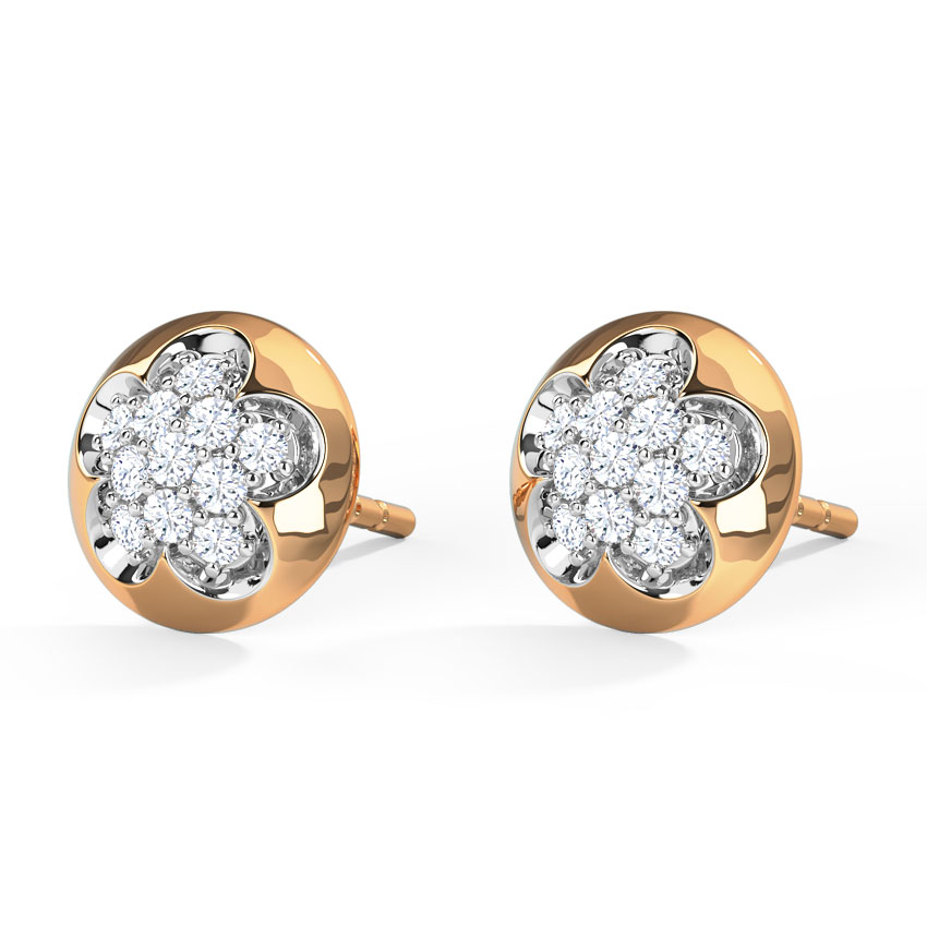 Floret Cluster Stud Earrings Floret Cluster Stud Earrings