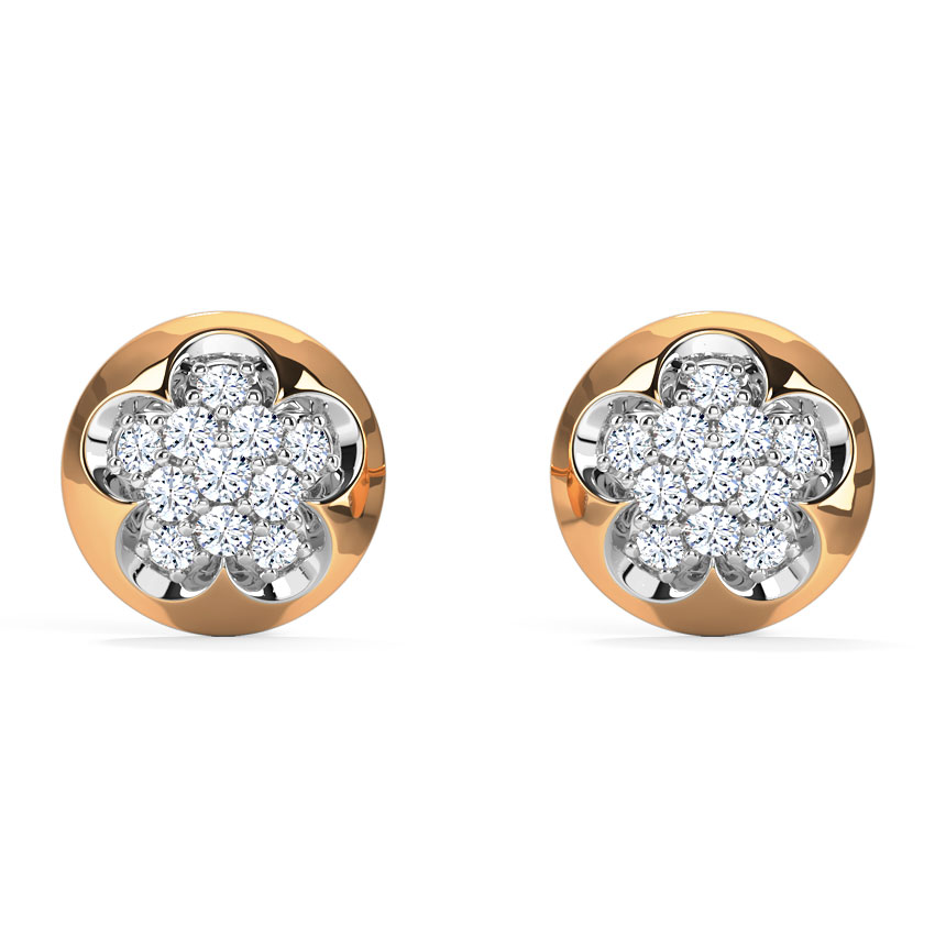 Floret Cluster Stud Earrings Floret Cluster Stud Earrings