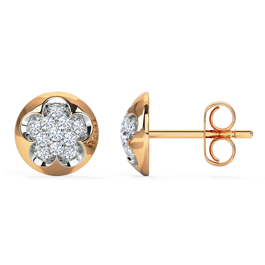 Floret Cluster Stud Earrings Floret Cluster Stud Earrings