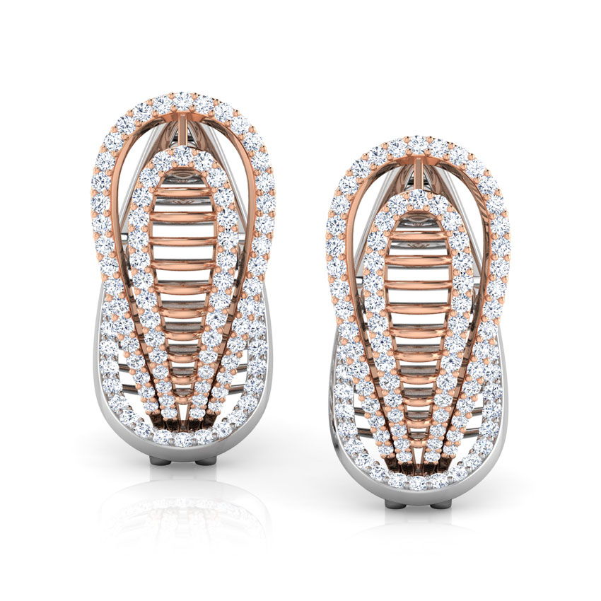 Victory Diamond Hoop Earrings Victory Diamond Hoop Earrings