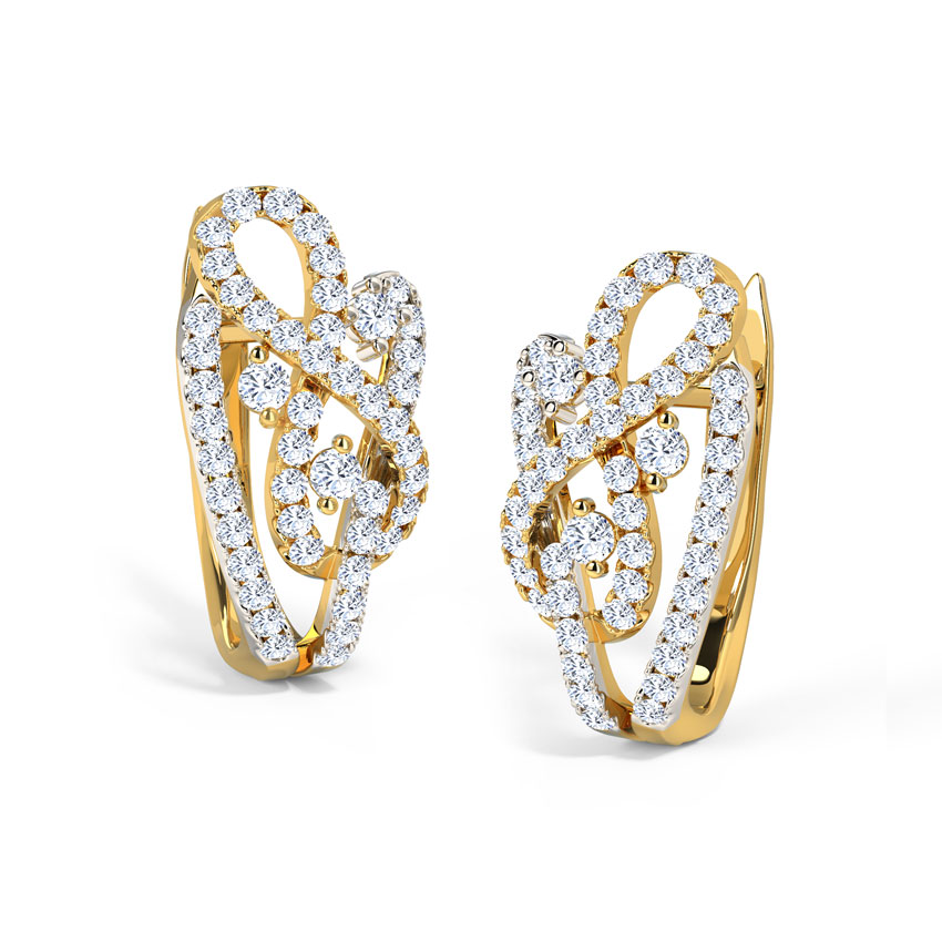 Joana Twine Hoop Earrings
