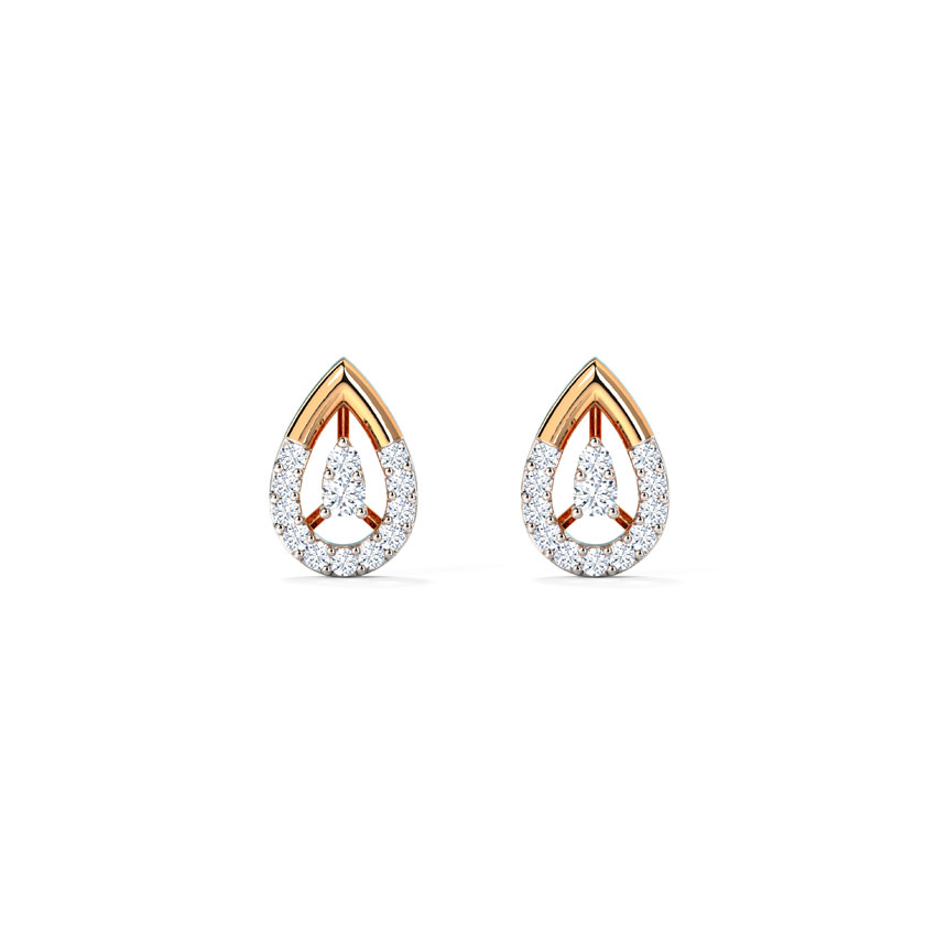 Drib Drop Diamond Stud Earrings Drib Drop Diamond Stud Earrings