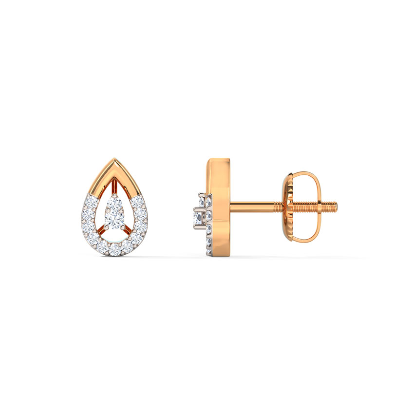 Drib Drop Diamond Stud Earrings Drib Drop Diamond Stud Earrings