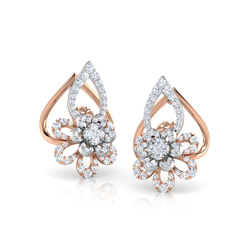Krista Diamond Hoop Earrings
