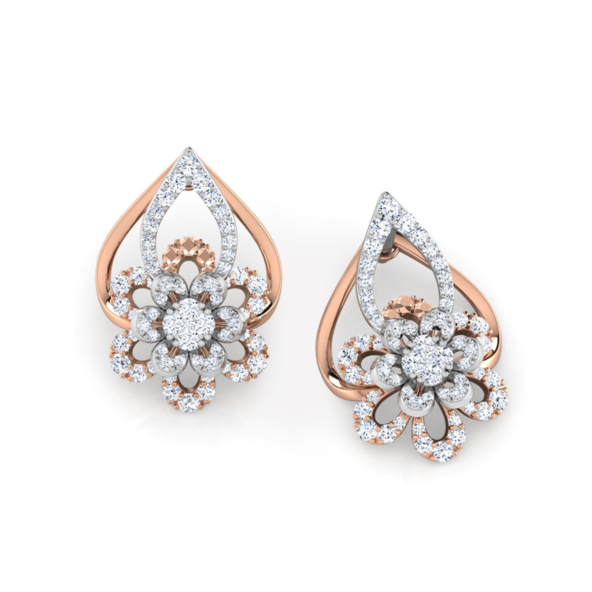 Krista Diamond Hoop Earrings