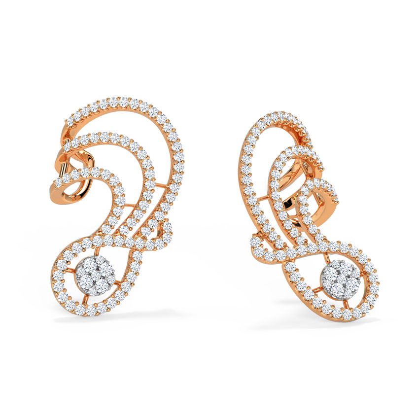 Laurenita Diamond Ear Cuffs Laurenita Diamond Ear Cuffs