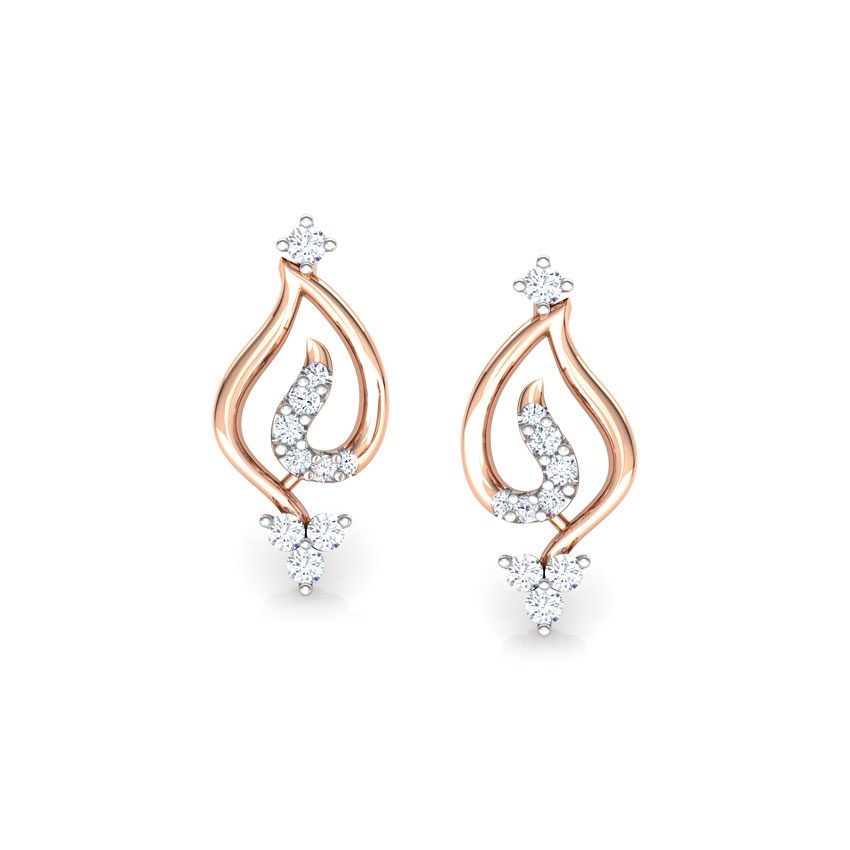 Trista Diamond Stud Earrings Trista Diamond Stud Earrings