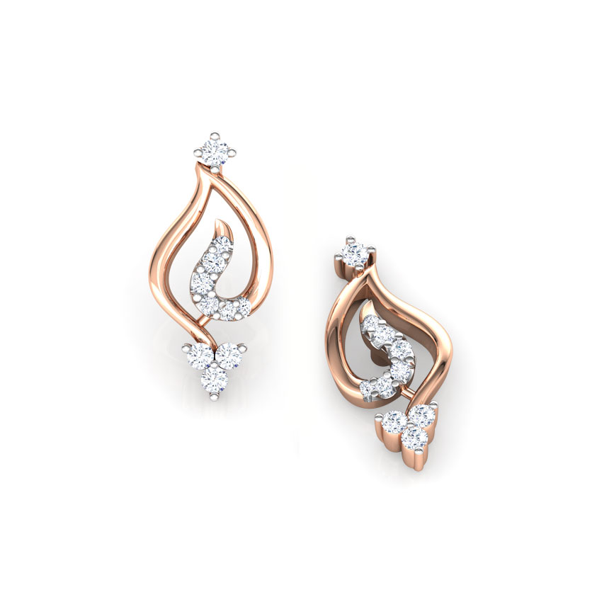 Trista Diamond Stud Earrings Trista Diamond Stud Earrings
