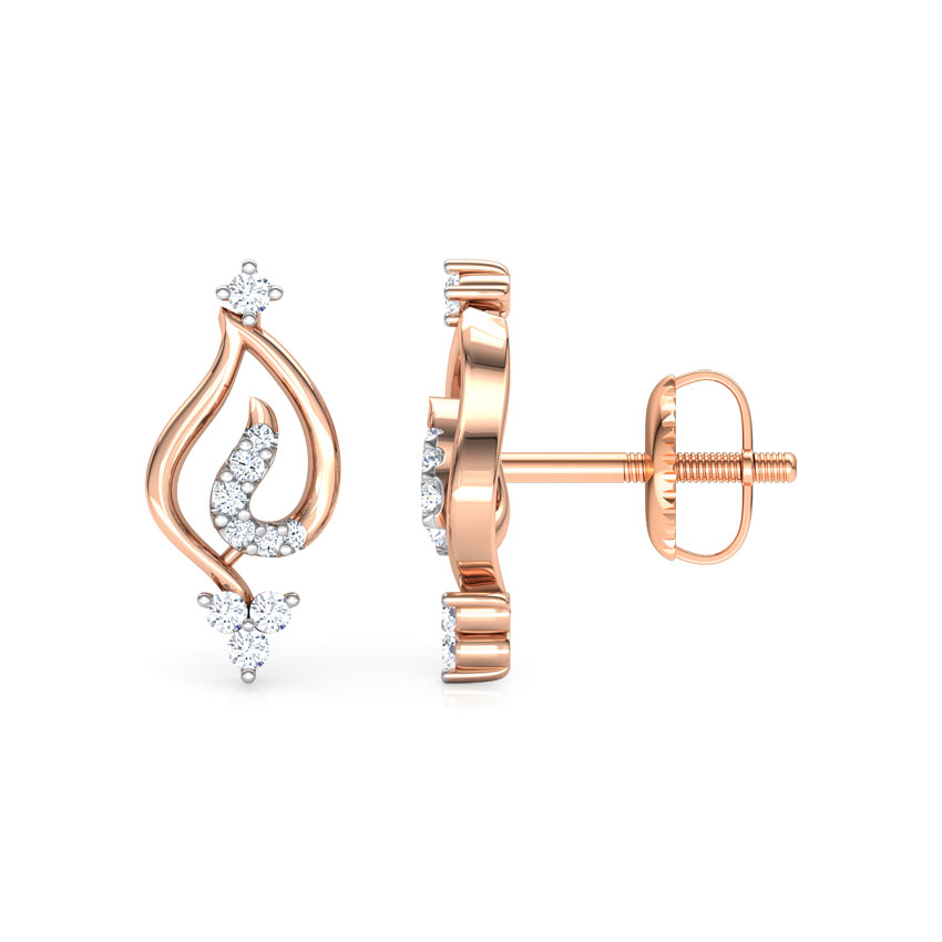 Trista Diamond Stud Earrings Trista Diamond Stud Earrings