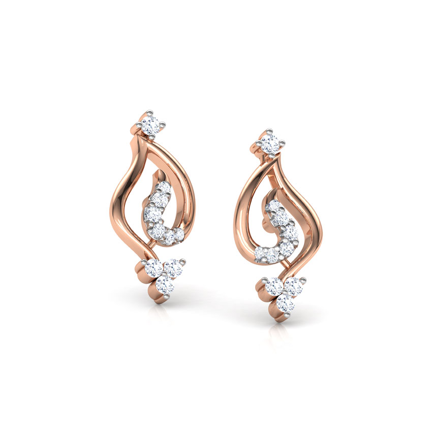 Trista Diamond Stud Earrings Trista Diamond Stud Earrings