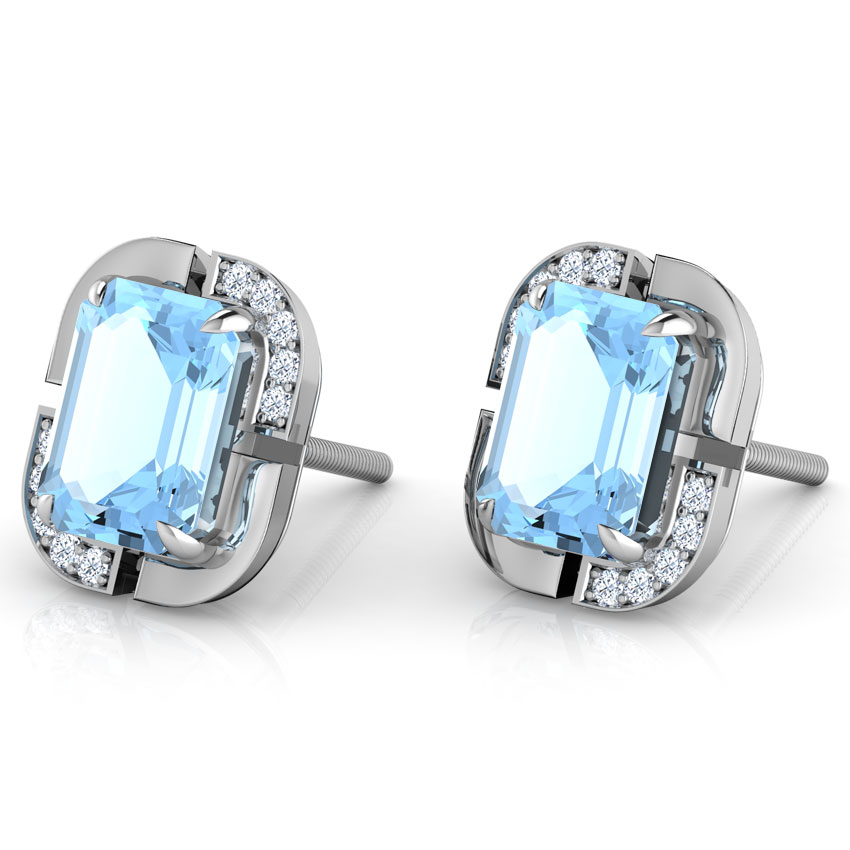 Bluelight Stud Earrings Bluelight Stud Earrings