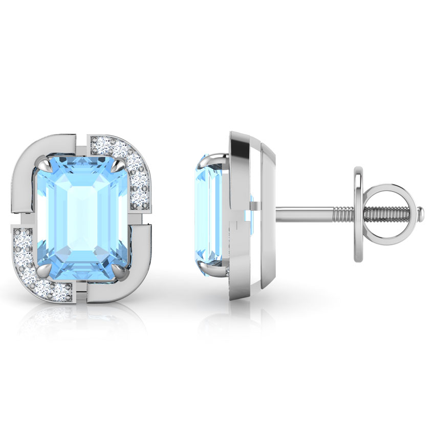 Bluelight Stud Earrings Bluelight Stud Earrings