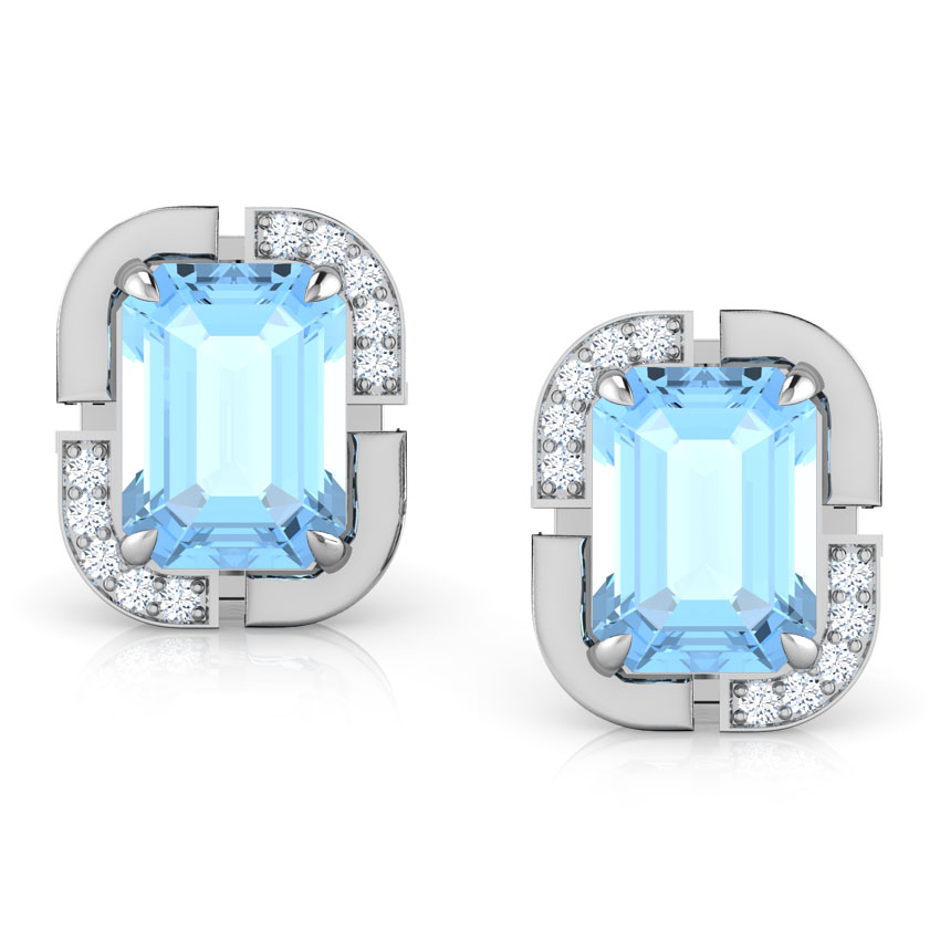 Bluelight Stud Earrings Bluelight Stud Earrings