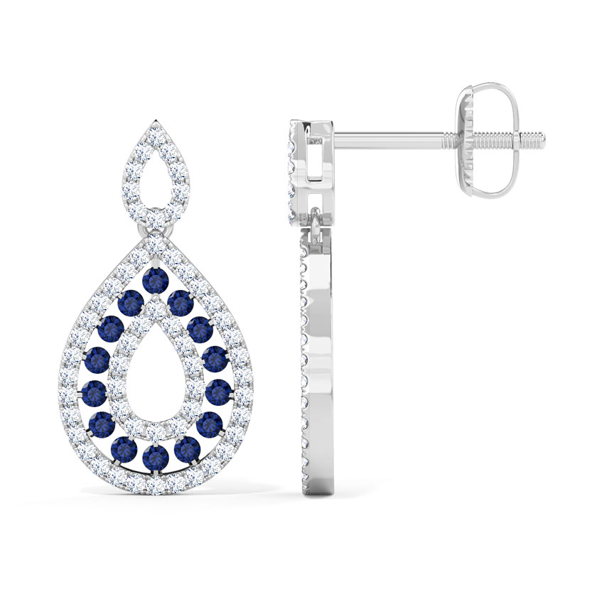 Duo Pear Gemstone Drop Earrings Duo Pear Gemstone Drop Earrings