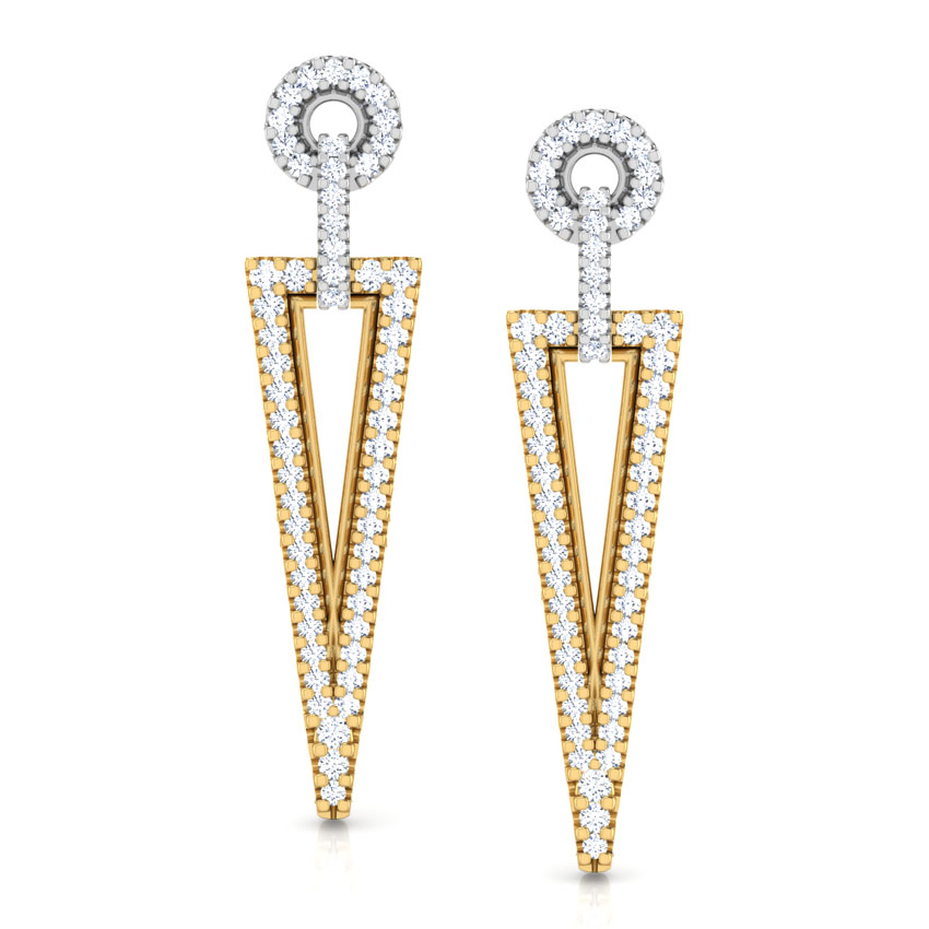 Edgy Drop Earrings