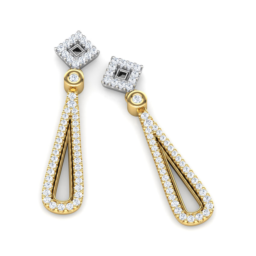 Lattice Drop Earrings