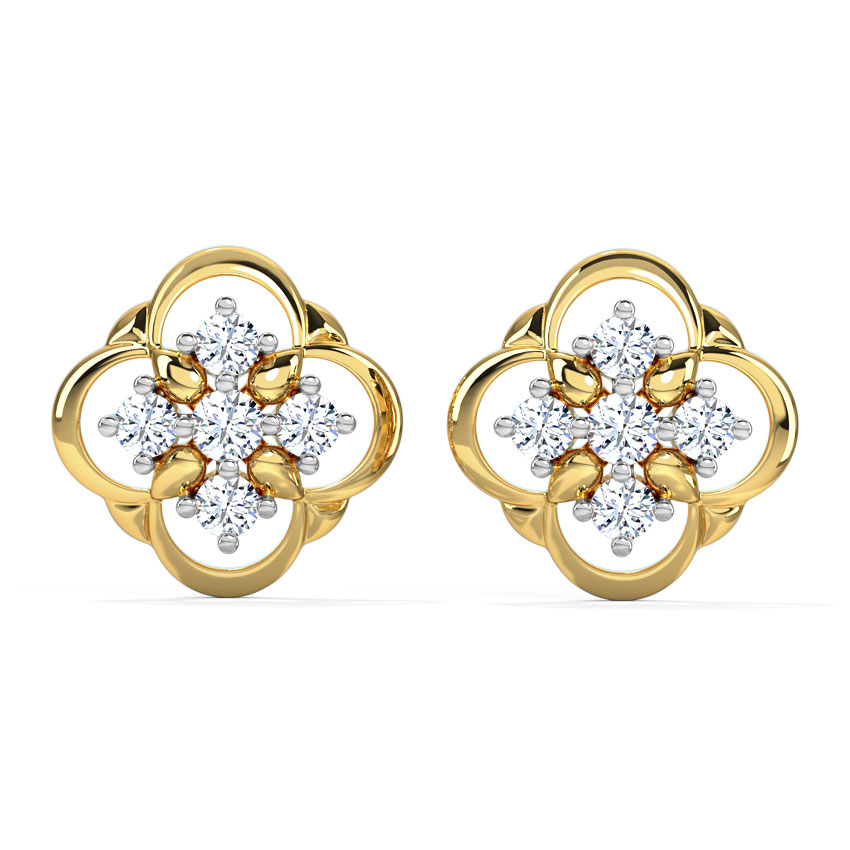 Estrella Diamond Stud Earrings Estrella Diamond Stud Earrings