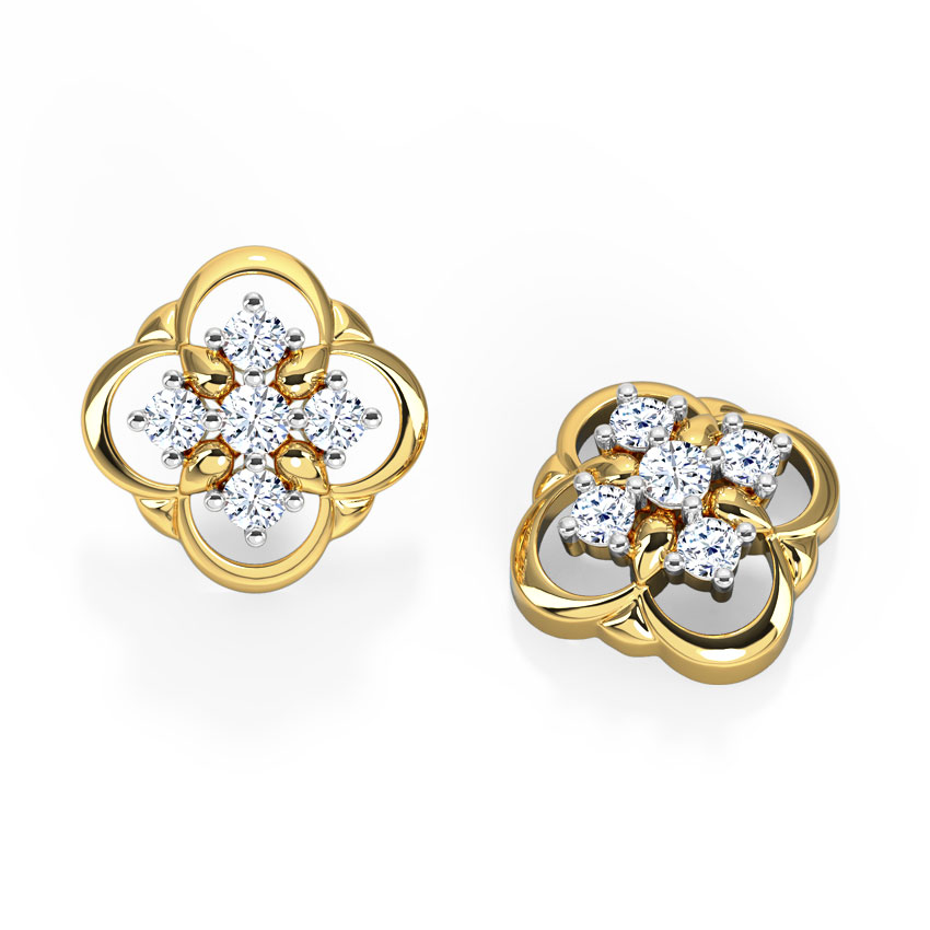 Estrella Diamond Stud Earrings Estrella Diamond Stud Earrings