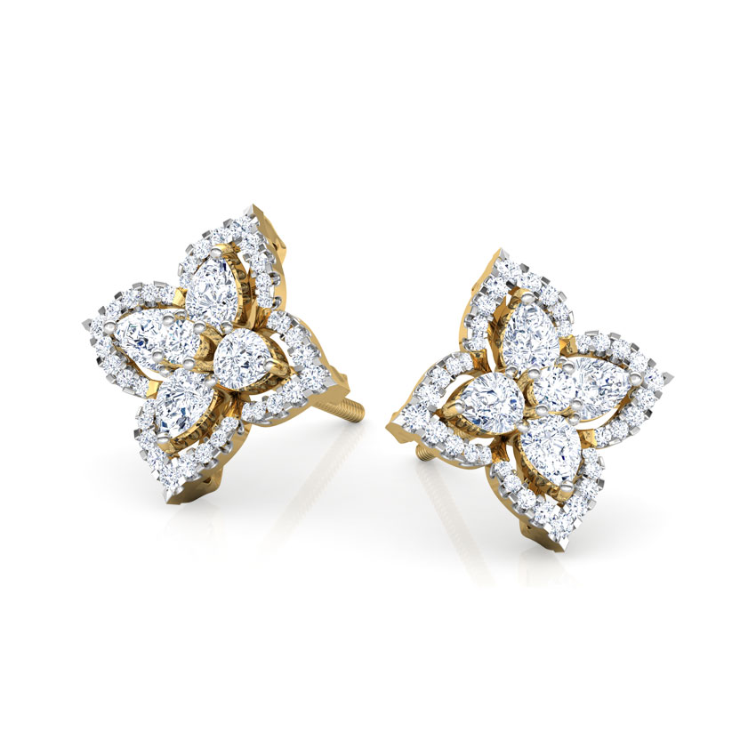 Glimmer Diamond Stud Earrings Glimmer Diamond Stud Earrings