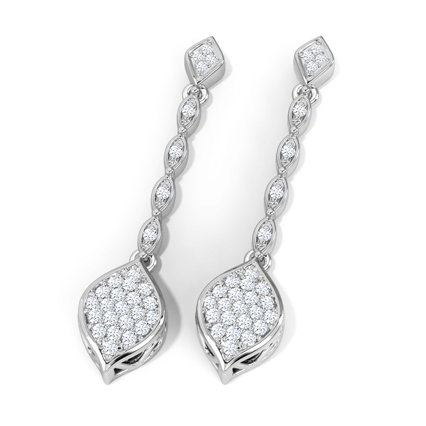 Ascending Diamond Drop Earrings Ascending Diamond Drop Earrings