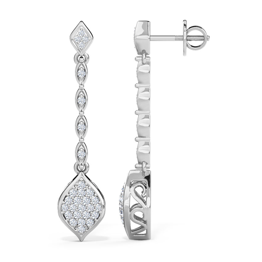 Ascending Diamond Drop Earrings Ascending Diamond Drop Earrings