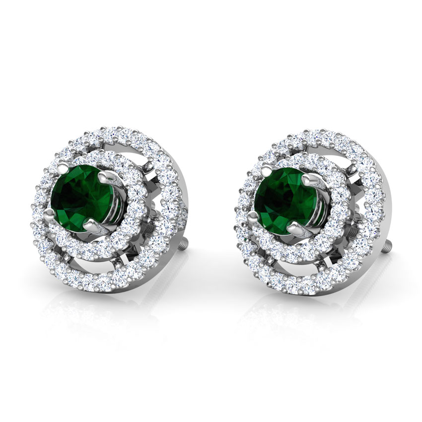 Encircle Multi-Style Gemstone Stud Earrings