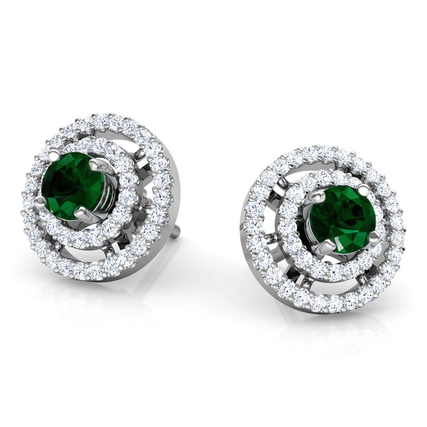 Encircle Multi-Style Gemstone Stud Earrings