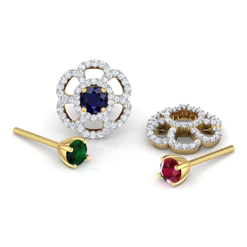 Blossom Multi-Style Stud Earrings