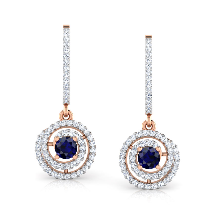 Hazel Swirl Drop Earrings