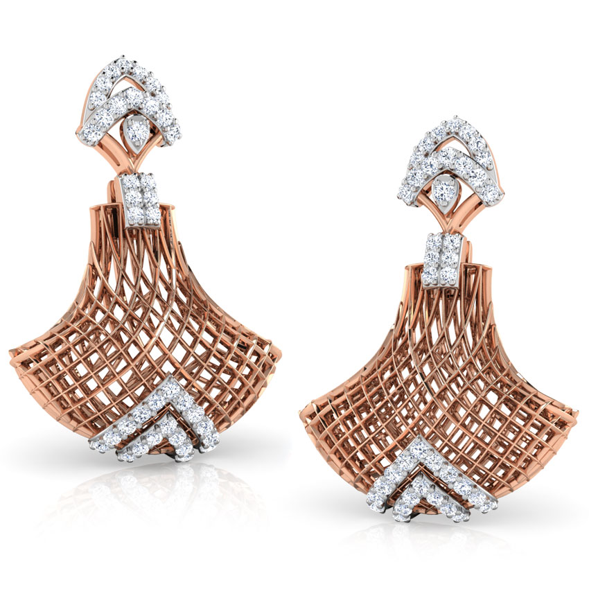 Flare Diamond Jhumkas