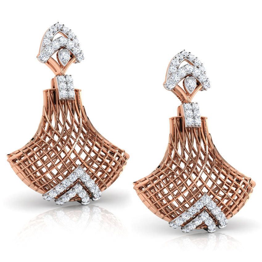 Flare Diamond Jhumkas
