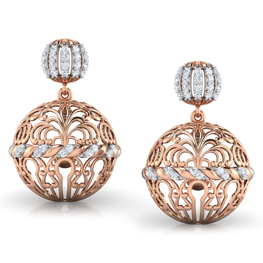 Filigree Dome Jhumkas