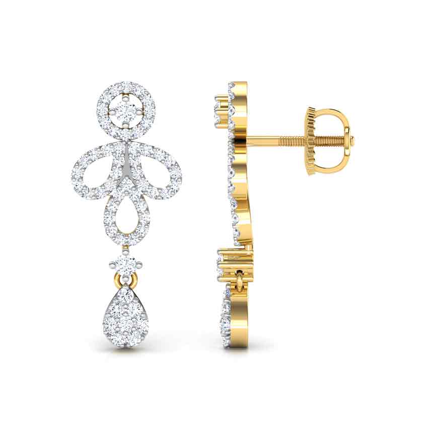 Kashvi Diamond Drop Earrings