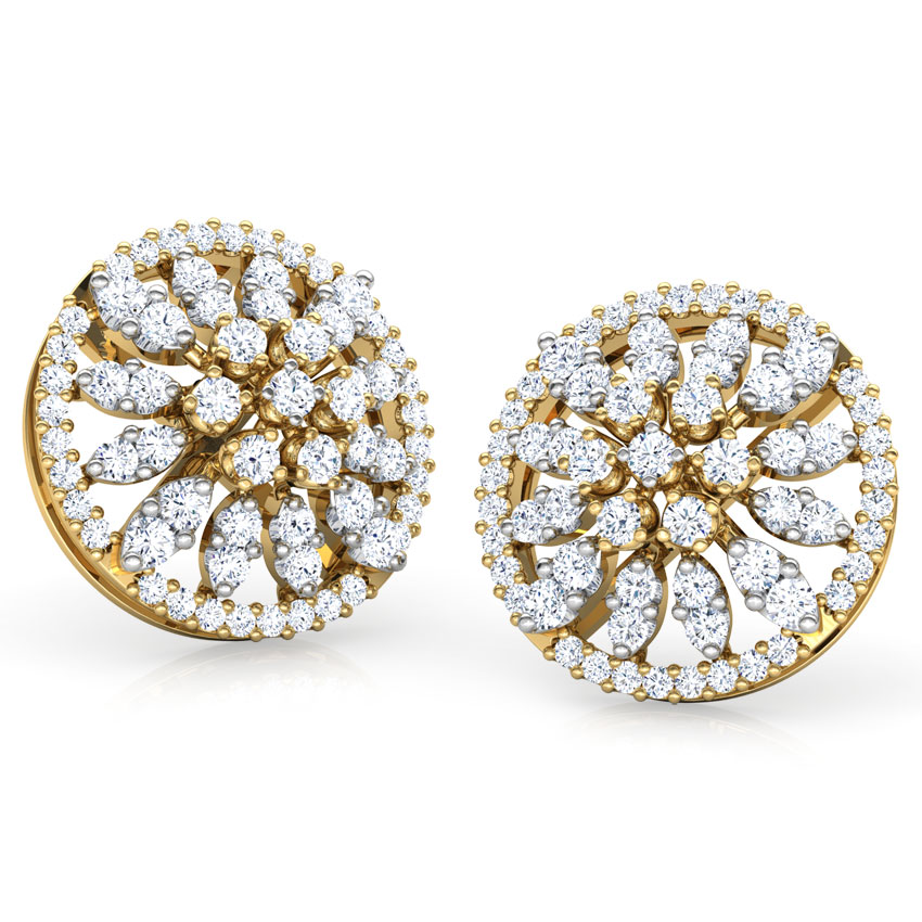 Scatter Strew Diamond Stud Earrings Scatter Strew Diamond Stud Earrings