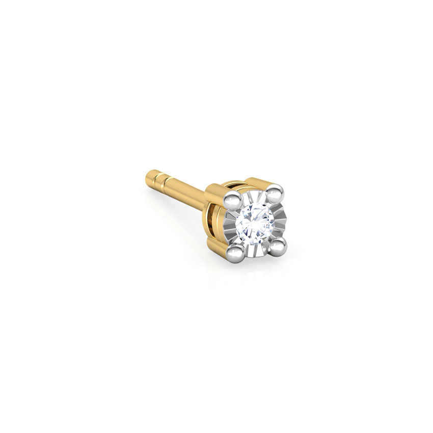 Mark Diamond Ear Stud for Men