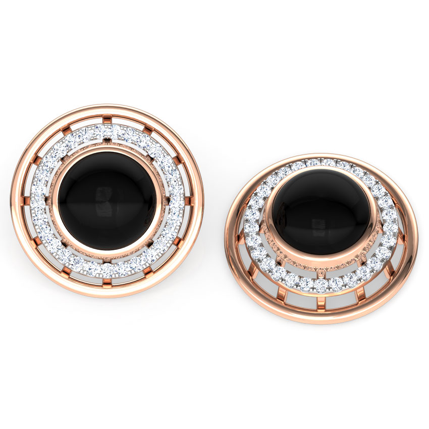 Eros Minaret Gemstone Stud Earrings