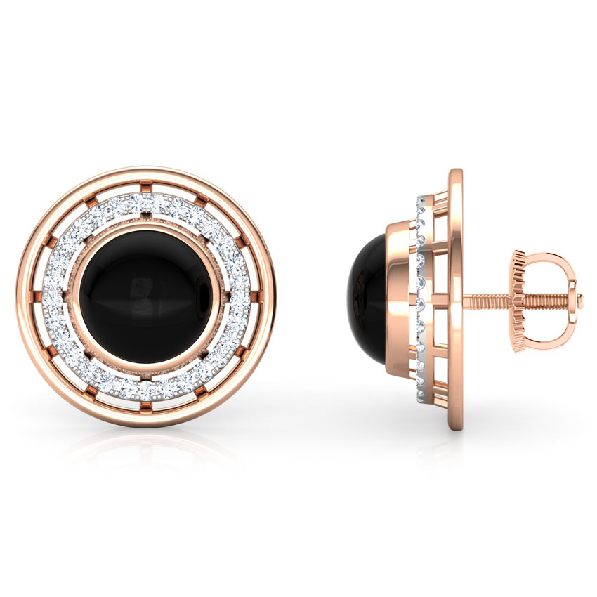 Eros Minaret Gemstone Stud Earrings