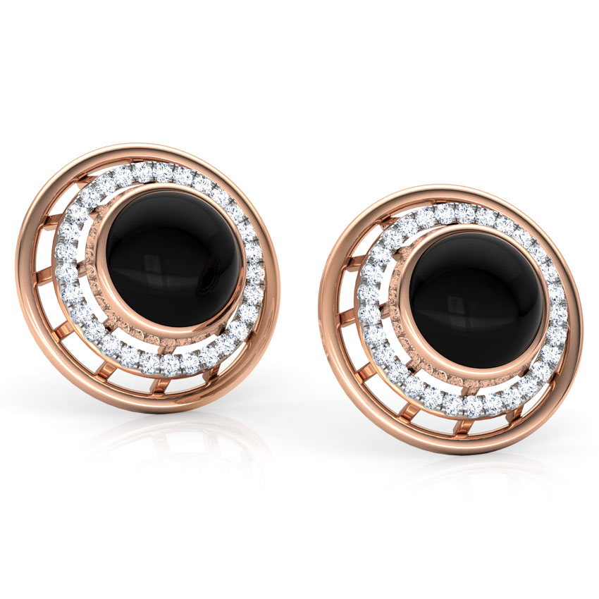 Eros Minaret Gemstone Stud Earrings