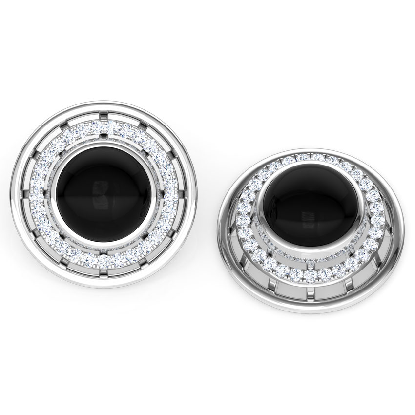 Eros Minaret Gemstone Stud Earrings