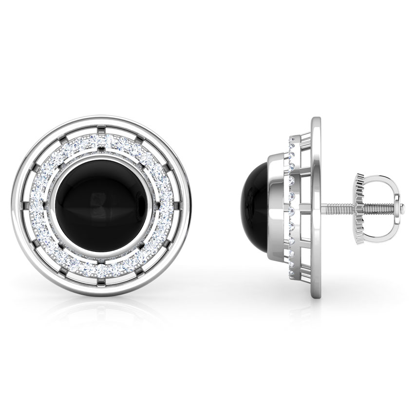 Eros Minaret Gemstone Stud Earrings