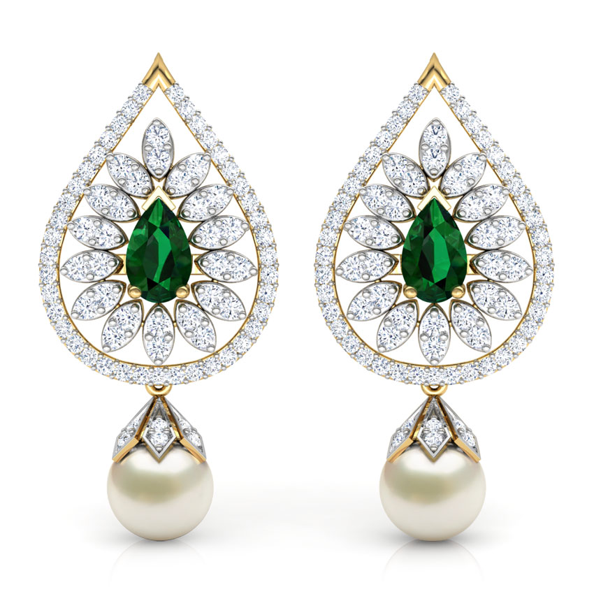 Stark Pear Drop Earrings
