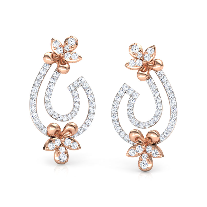 Flare Floret Drop Earrings