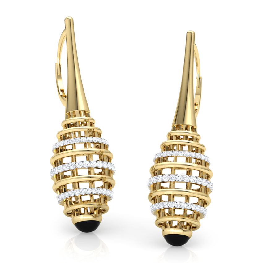 Eros Ziggurat Drop Earrings