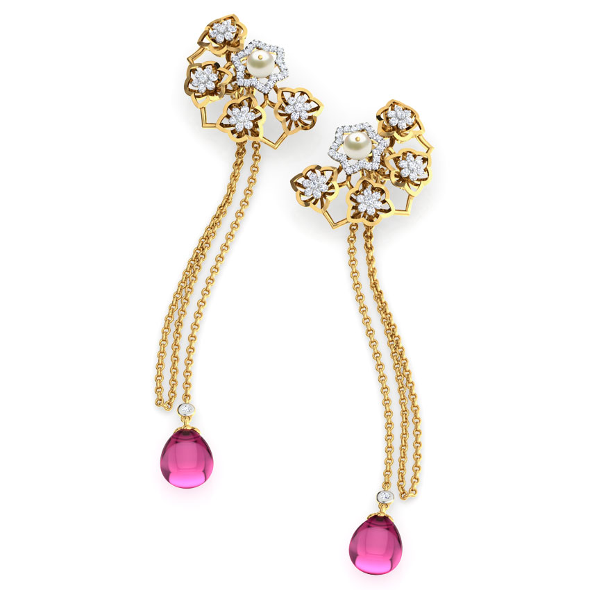 Amer Fresco Gemstone Drop Earrings