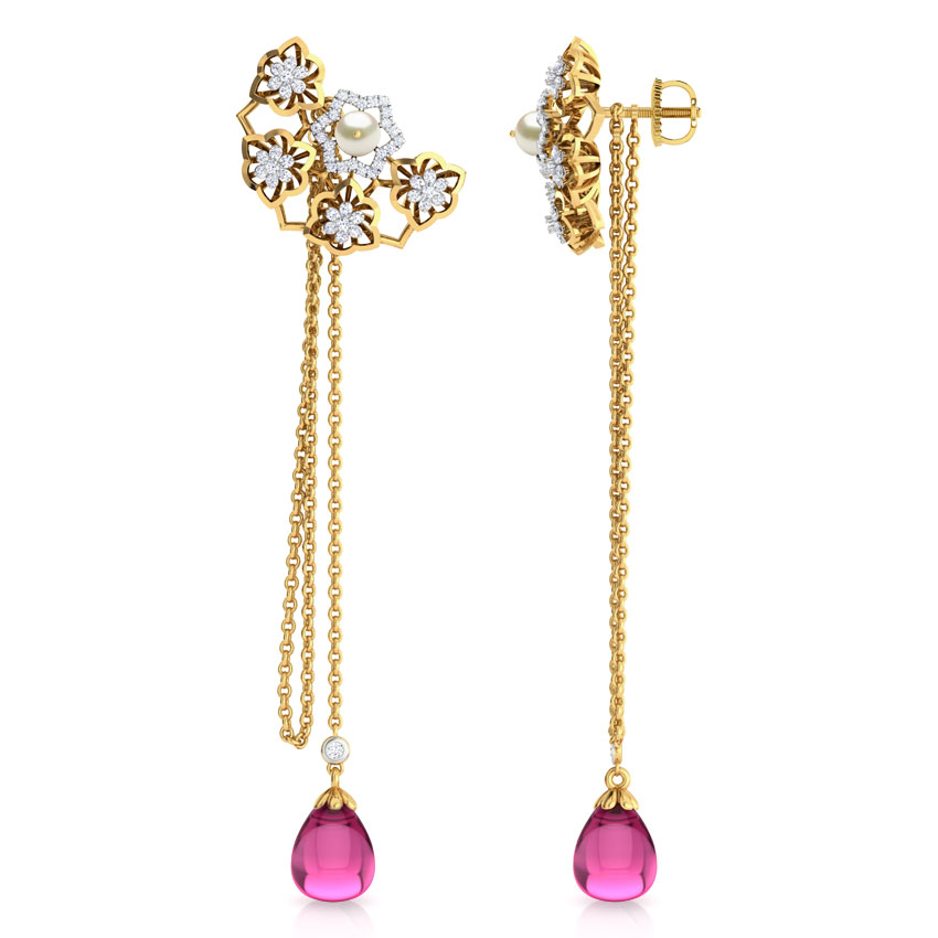 Amer Fresco Gemstone Drop Earrings