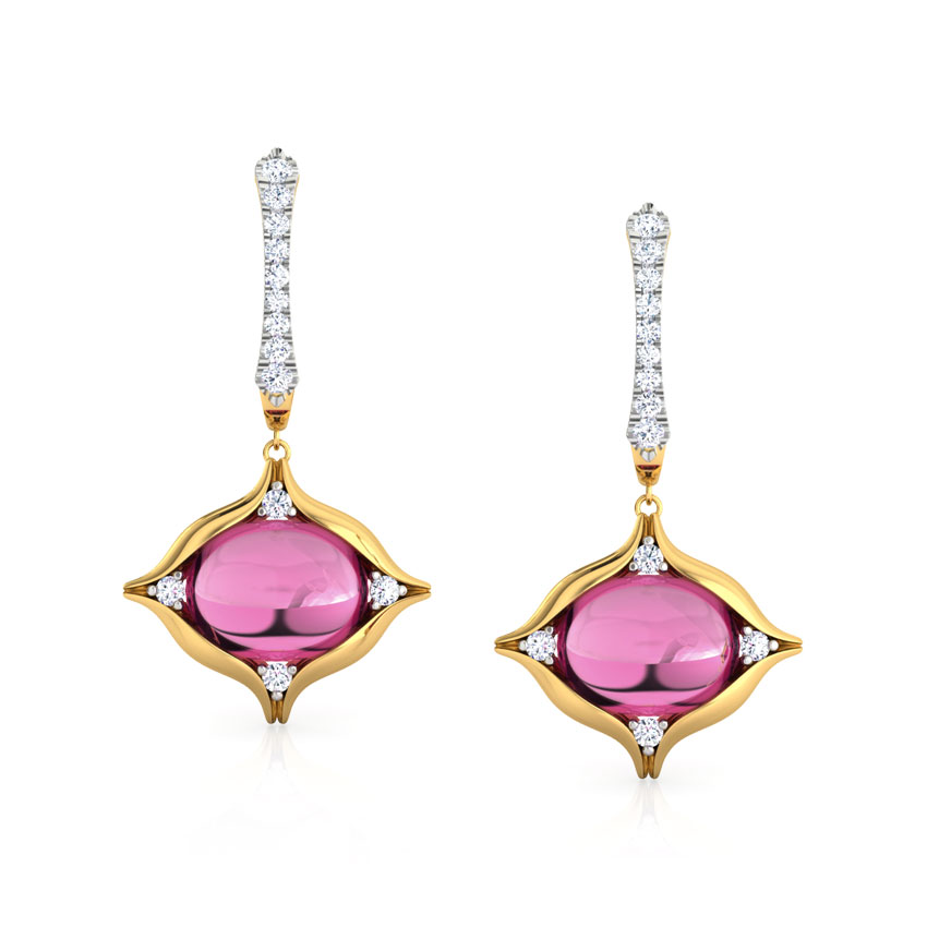 Amer Gemstone Drop Earrings