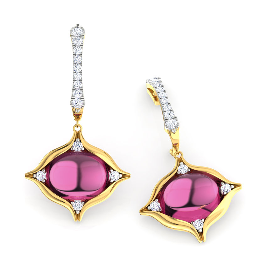 Amer Gemstone Drop Earrings