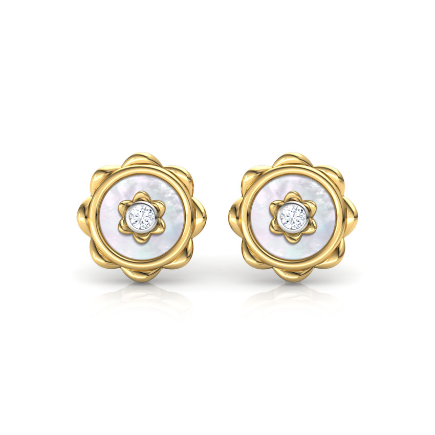 Blossom Mother of Pearl Kids' Earrings