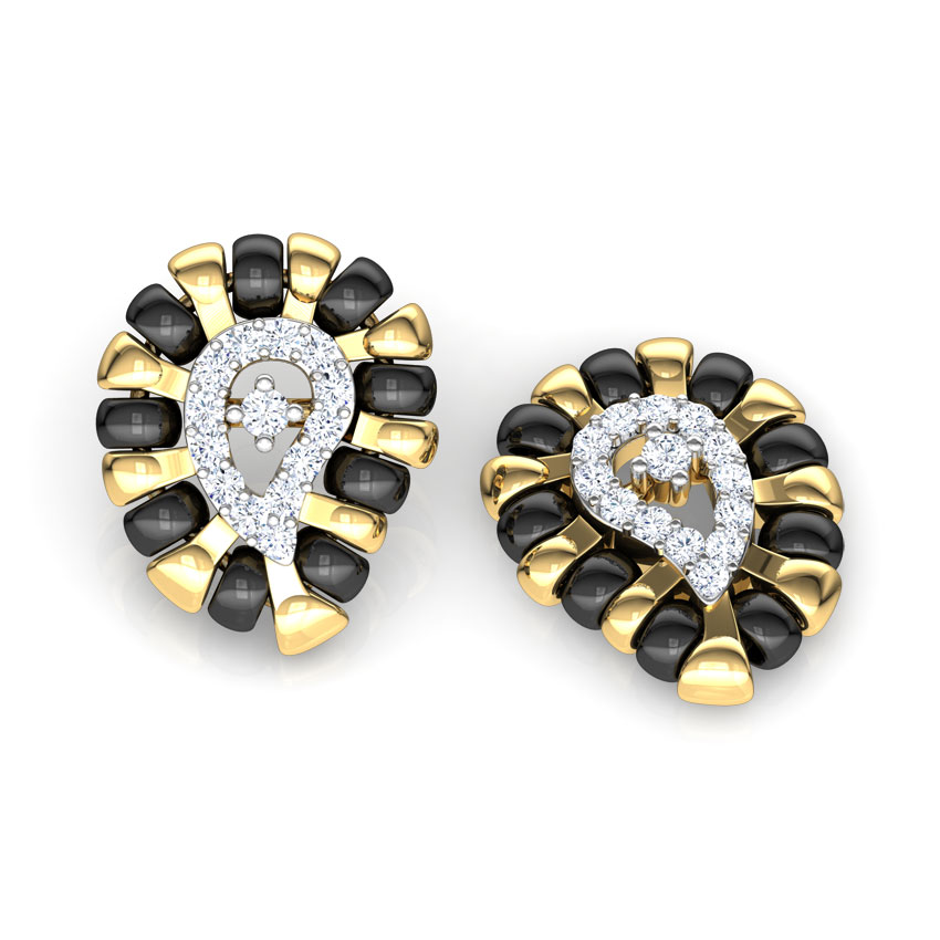 Adhira Diamond Stud Earrings Adhira Diamond Stud Earrings